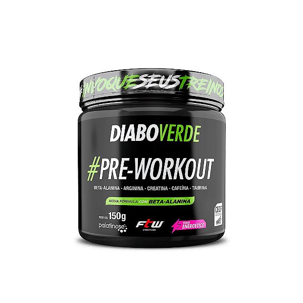 DIABO VERDE PRE - WORKOUT 150G COLA