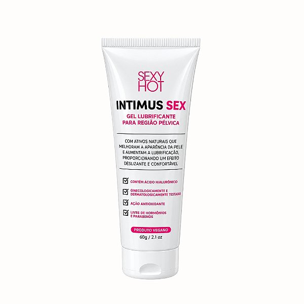Intimus Sex Lubrificante Premium com Ácido Hialurônico 60g