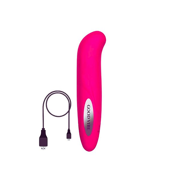 Vibrador Ponto G com Estimulador Clitoriano Recarregável – 10 Modos de Vibração e Toque Aveludado