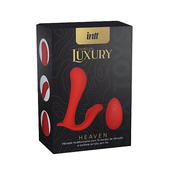 Heaven Controle Remoto e Estimulação Dupla para Prazer Inesquecível