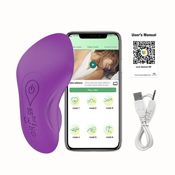 Estimulador de Clitóris com App | 9 Vibrações e Controle por Smartphone