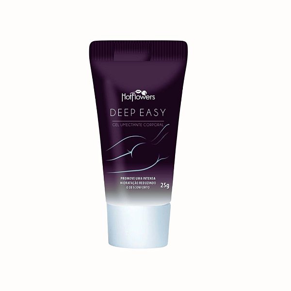 Gel Anal Deep Easy Preto – Prazer e Conforto para Sua Experiência
