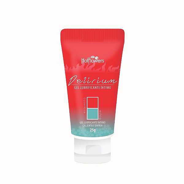 Gel Lubrificante Excitante Delirium Esquenta Esfria – Sensações Intensas e Alternadas