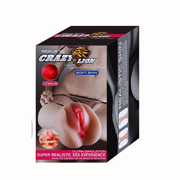 Viva o Prazer Real com o Masturbador Masculino Vagina & Ânus – Estímulos Intensos e Sensações Incomparáveis