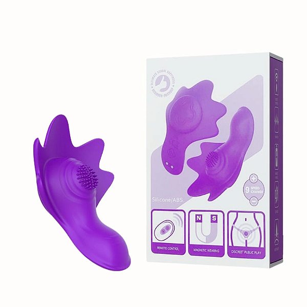 Estimulador para Clitóris com Ímã e Controle por App – Vibrador Calcinha Recarregável