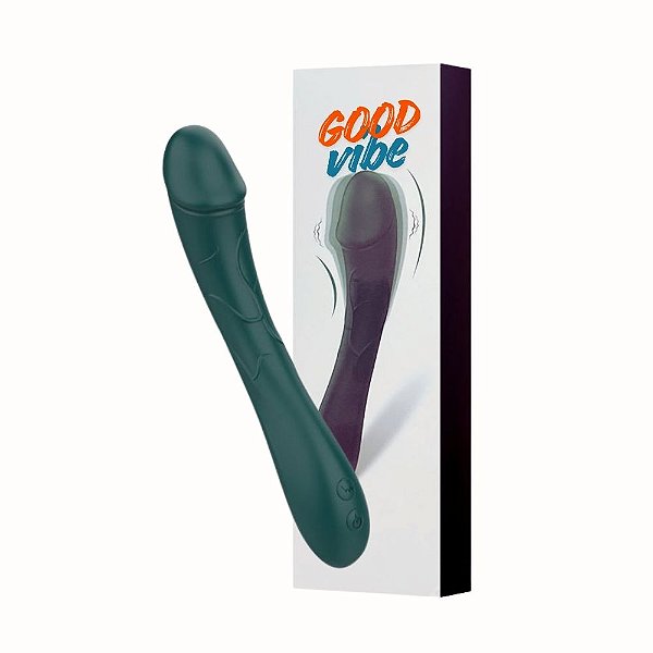 Vibrador Recarregável com Glande e 10 Vibrações – Good Vibe