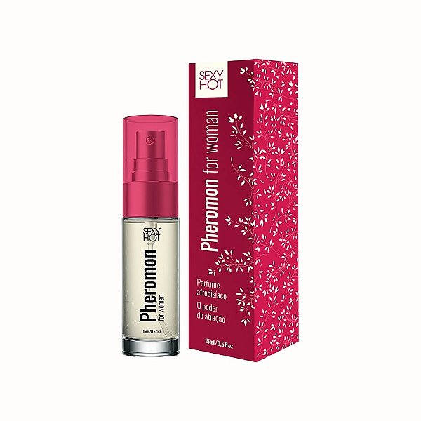 Pheromon For Woman 15ml | Perfume Feminino com Feromônios Ativos