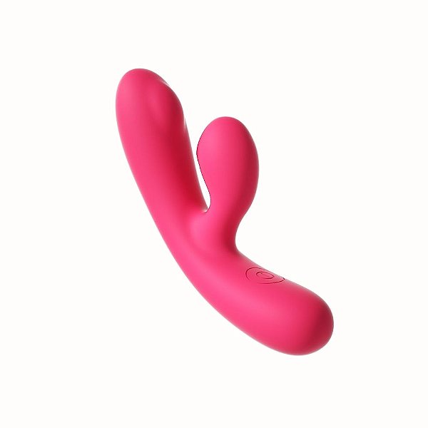 Vibrador Recarregável com Estímulo Clitoriano e Ponto G | 10 Modos de Vibrações