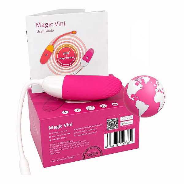 Magic Vini – Vibrador Remoto Inteligente para Casais à Distância