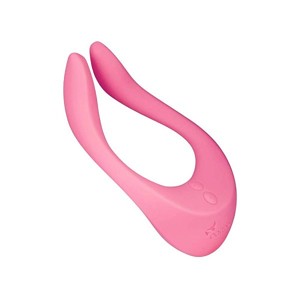 Vibrador Multifuncional Recarregável Partner Multifun 2 com 3 Motores