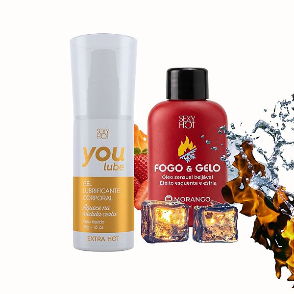 Ritual Fogo & Gelo Intense – Morango Sensações que Marcam