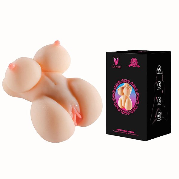 MASTURBADOR REAL BODY INTENSE – SENSAÇÃO QUE DOMINA OS SENTIDOS