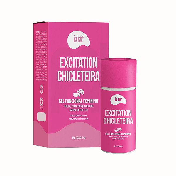 Excitation Chicleteira Intt 17ml – Pulsa, Vibra e Esquenta com Jambu