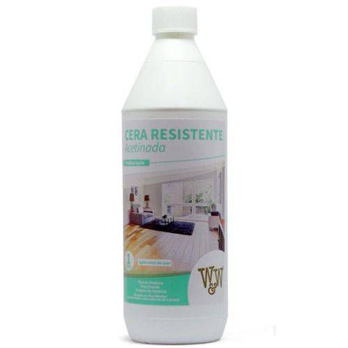 CERA RESISTENTE PISO MADEIRA ACETINADA 1L W&W