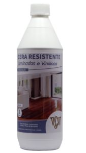 CERA RESISTENTE LAMINADOS E VINÍLICOS BRILHANTE 1L W&W