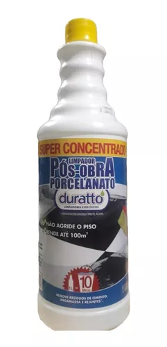 LIMPADOR PISO LIMPA PÓS OBRA PARA PORCELANATO 1L DURATTO