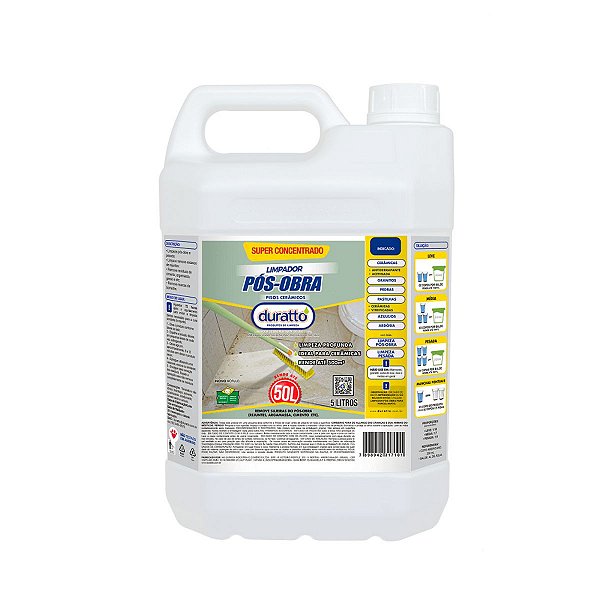 LIMPADOR POS OBRA DURATTO 5L