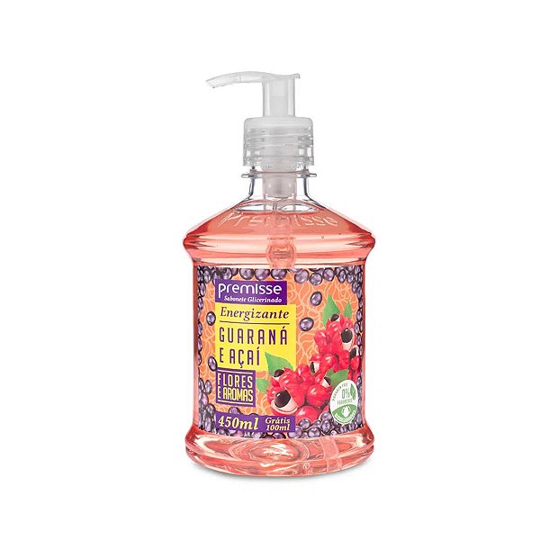 SABONETE PREMISSE GUARANA E AÇAI 450ml PUMP
