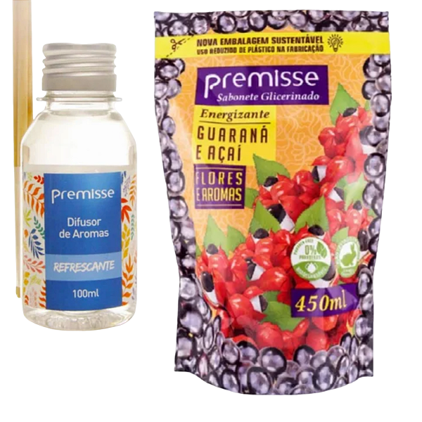 KIT Sabonete + Difusor de aromas Premisse
