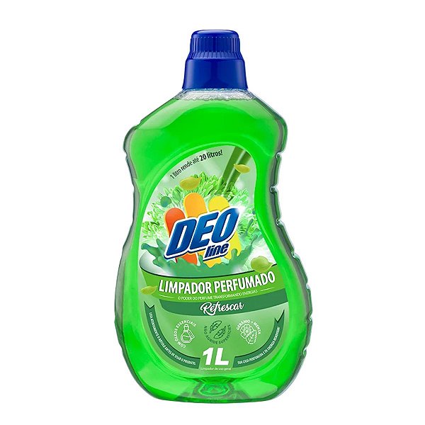 LIMPADOR PERFUMADO DEO REFRESQUE 1L Deoline