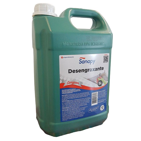 DESENGRAXANTE ALCALINO SANAPY 5L