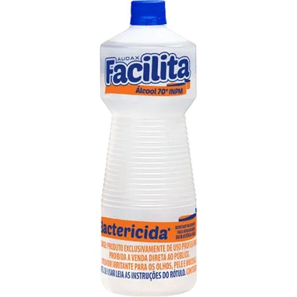 DESINFETANTE HOSPITALAR LIQ. 70° 1L FACILITA