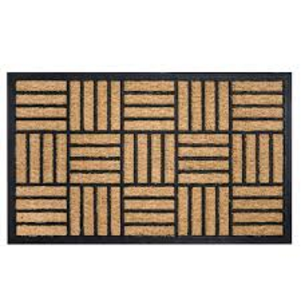 TAPETE FIBRA COCO QUADRADOS 45x75cm