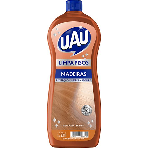 LIMPA PISOS MADEIRA UAU 750ml