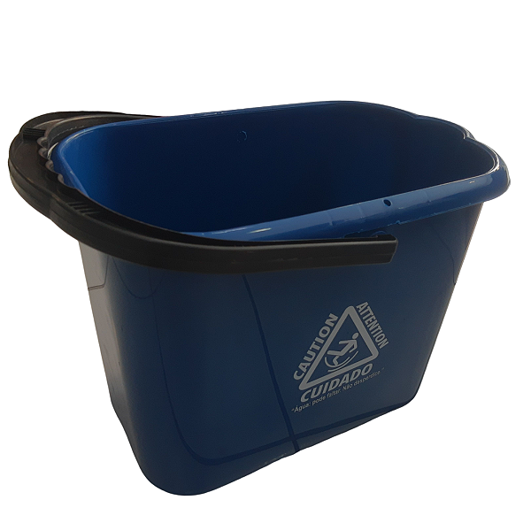 BALDE  MOPINHO 12L AZUL - REFORÇADO