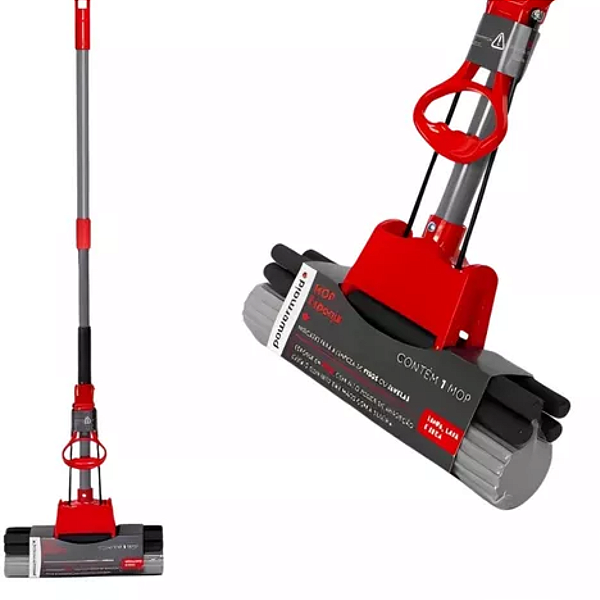 MOP ESPONJA VERMELHO POWERMAID