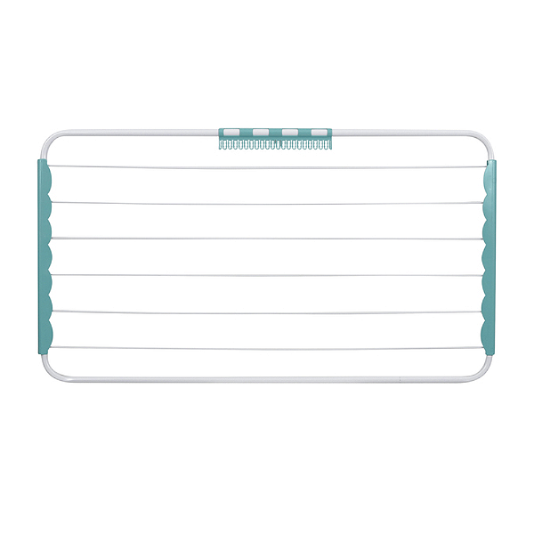 VARAL TETO MONACO AÇO BRANCO 1,20m X 0,56cm (11300)