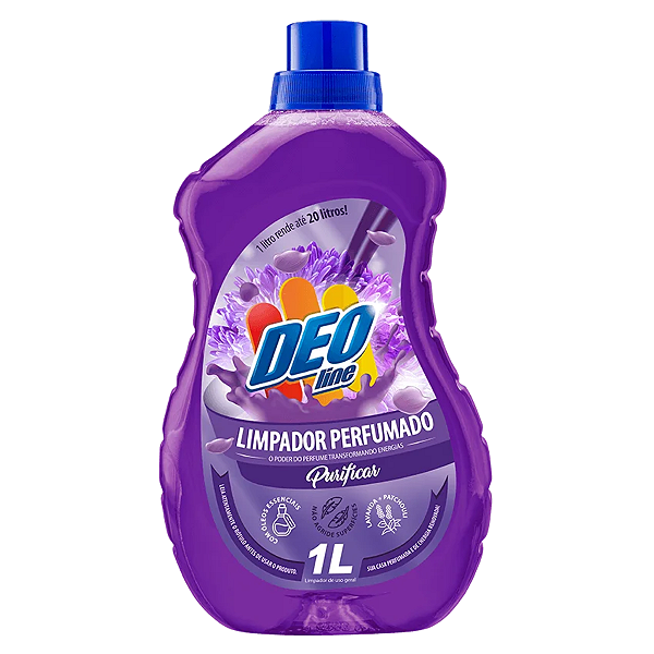 LIMPADOR PERFUMADO DEO PURIFICAR 1L - ROXO