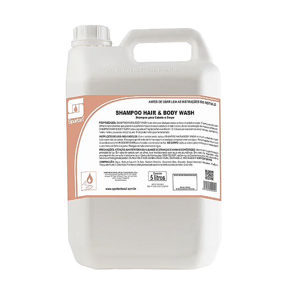 SHAMPOO HAIR & BODY WASH 5L