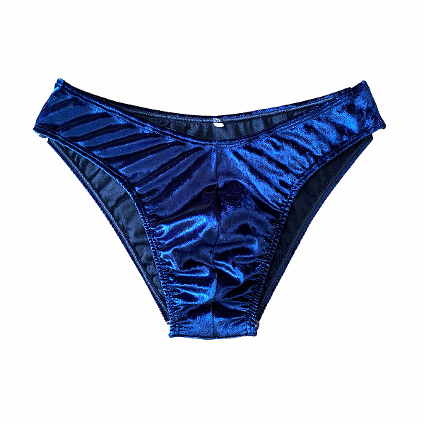 Sunga Bodybuilder Preta Veludo - Padrão IFBB