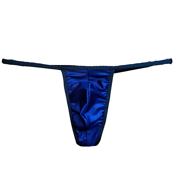 Sunga De Pintura Fisiculturismo Azul Marinho - Lycra