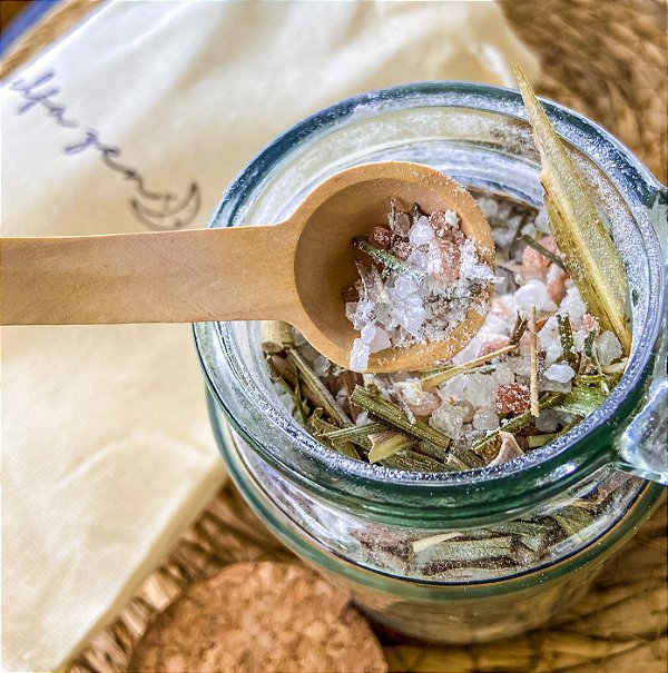 Sais de Banho Capim Limão  - Artesanal 200g