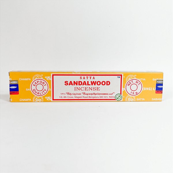 Incenso Sândalo - Sandalwoold - Satya