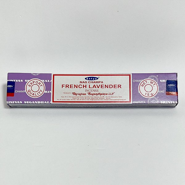 Incenso Lavanda - French Lavender - Nag Champa - Satya