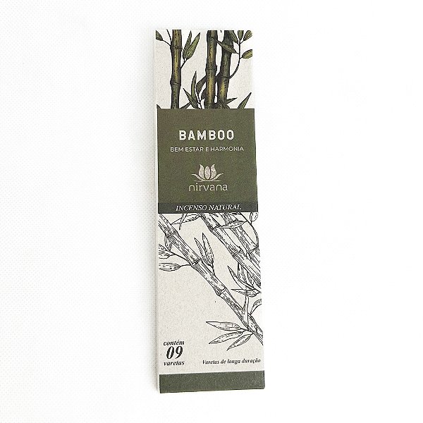 Incenso Natural Bamboo - Nirvana