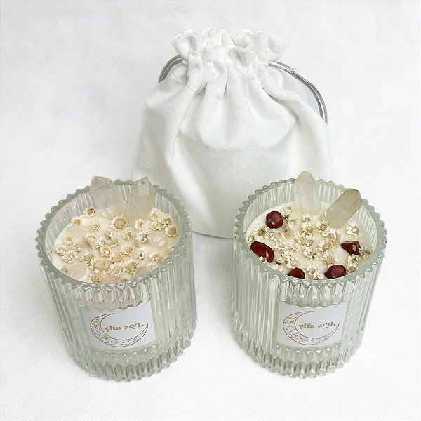 Kit Velas Baunilha e Canela 250g