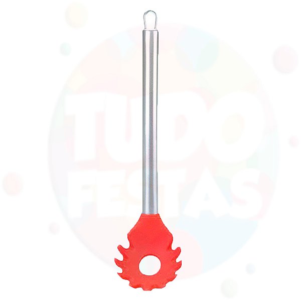 Pegador de Massas Silicone com Cabo Inox
