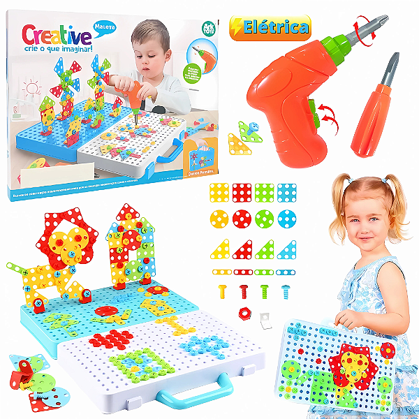 Maleta de Ferramentas Infantil Creative