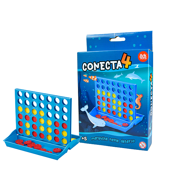 Jogo de Tabuleiro Conecta 4