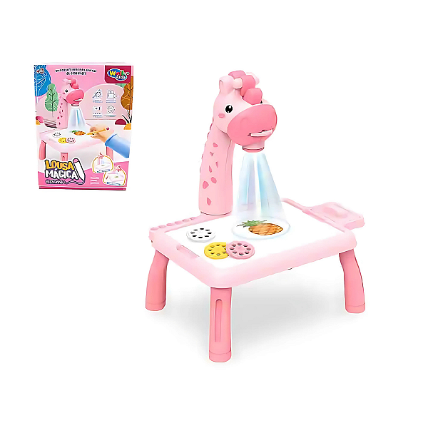 Lousa Mágica Girafinha Rosa
