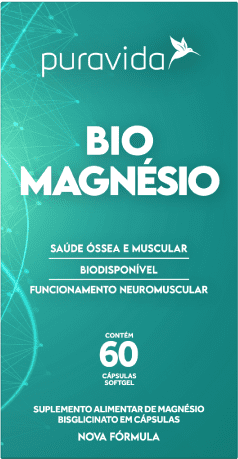Bio Magnésio 60 cápsulas - Puravida