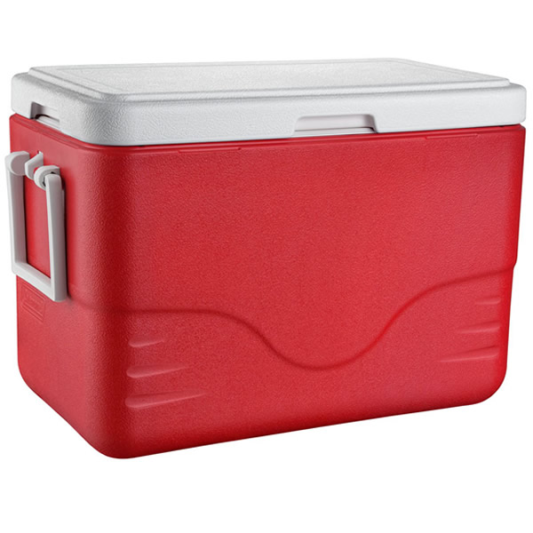 CAIXA TERMICA COLEMAN 28QT 26,5LTS VERMELHA