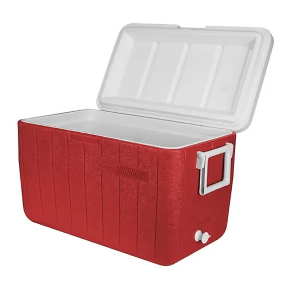 CAIXA TERMICA COLEMAN 48QT 45,4 LTS VERMELHO