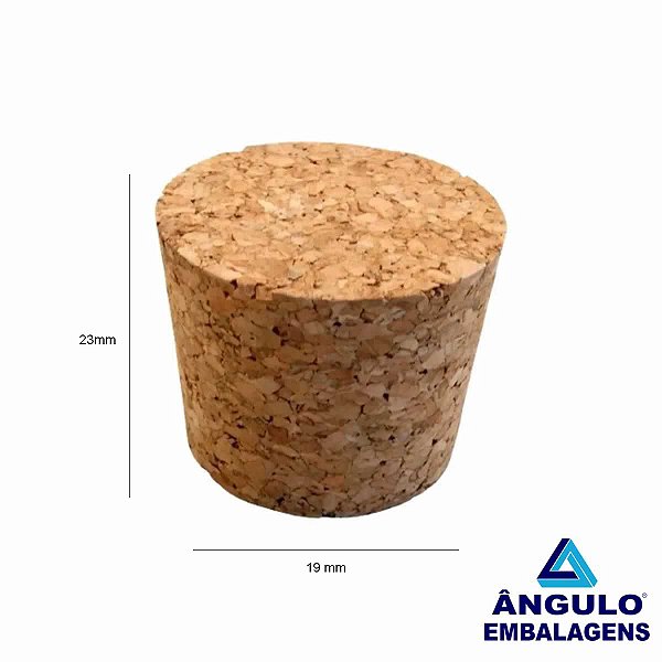 ROLHA LITRO 19x23x19 MM PAC. C/1000 UNIDADES