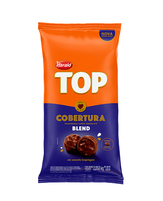 CHOC TOP COBERTURA GOTAS BLEND 2,050KG