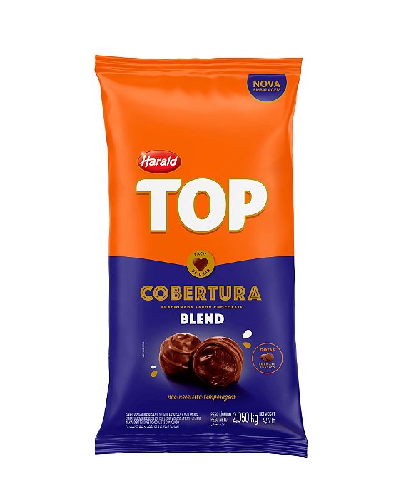 CHOC TOP COBERTURA GOTAS BLEND 2,050KG